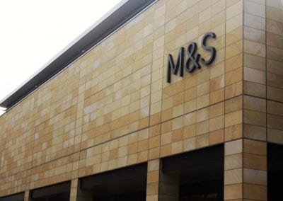 M and S Brick Cladding