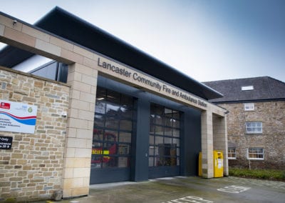 Lancaster Fire Station Brick Cladding