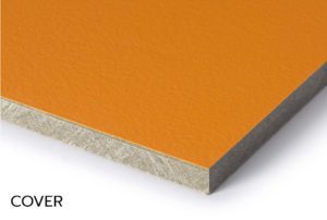 Orange Facade Panel
