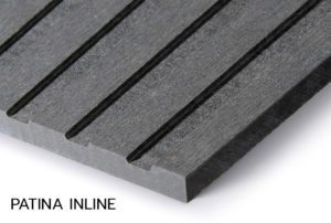Grooved Gray Panel
