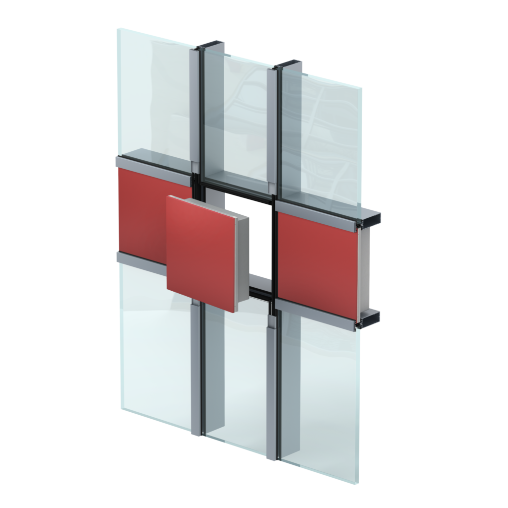 Red Curtain Wall