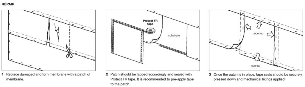 repair steps illustration
